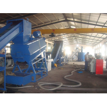 Pet Bottle Flakes Crushing Washing Drying Recycling Line